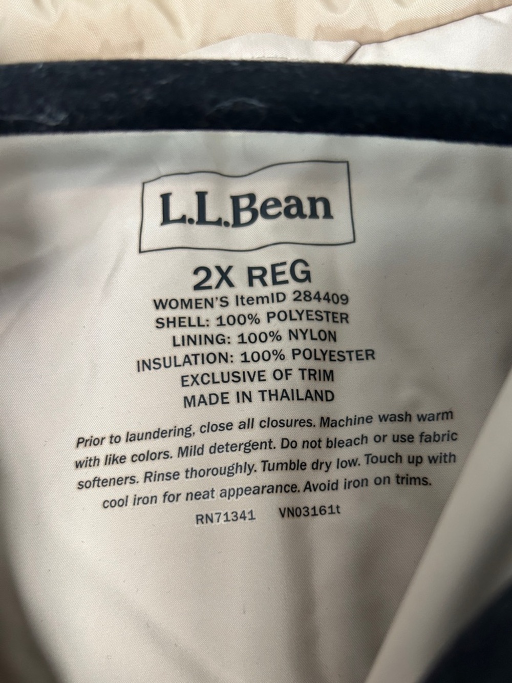 L.L. Bean tan jacket - Picture 2 of 7